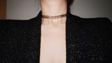 Load image into Gallery viewer, Adjustable choker in gold or silver color
